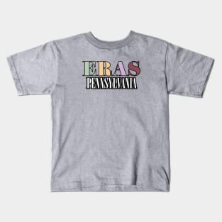 Eras Tour Pennsylvania Kids T-Shirt